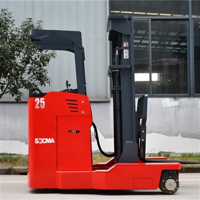 لودر جانبی لیفتراک برقی 1500 کیلوگرم 2000kg 3000kg چهار طرفه با باتری لیتیوم به لیفتراک استریکر دسترسی پیدا کنید