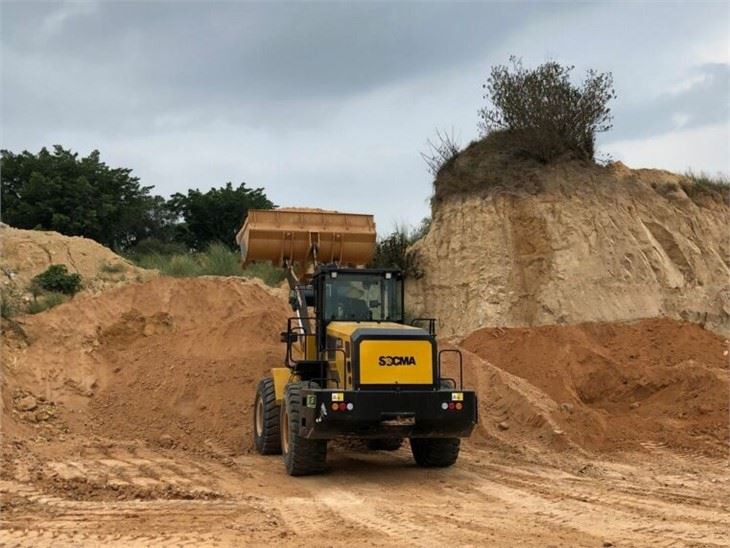 5 Ton Pure Electric Wheel Electric Loader Lithium Battery