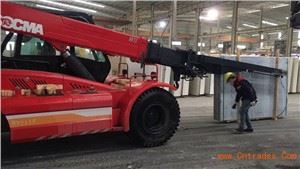 3t Telehandler برای بارگیری دال سنگ