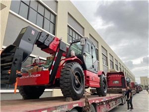7t Telehandler با 17 متر ارتفاع بلند کردن