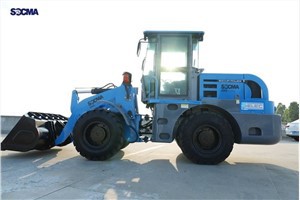 لودر چرخ الکتریکی 0 Emssion 1.8 تن ظرفیت بار