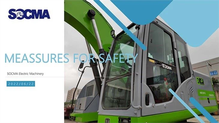 SOCMA Electric Wheel Loader And Excavator