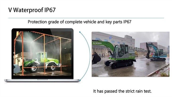 SOCMA Electric Wheel Loader And Excavator